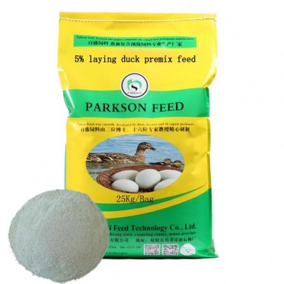 Pre-mešana hrana za patke laying-breed